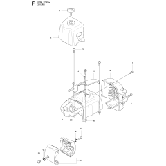 Cover Assembly for Husqvarna 327P