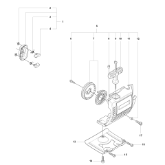 Starter Assembly for Husqvarna