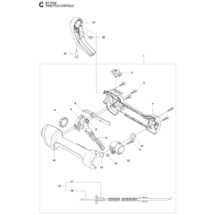 Throttle Controls for Husqvarna