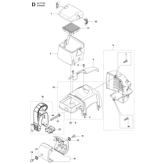 Cover Assembly for Husqvarna