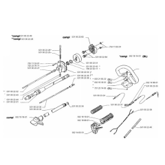 Shaft & Handle for Husqvarna
