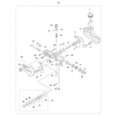 Saw Head Assembly for Husqvarna