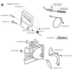 Chain Brake Assembly Husqvarna 333