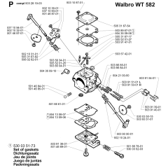 Carburetor Assembly for Husqvarna