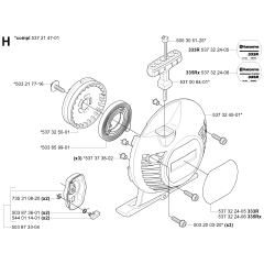 Starter Assembly for 335R