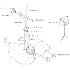 Fuel Tank Assembly for 335R
