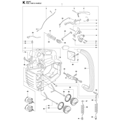 Fuel Tank & Handle Assembly