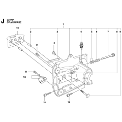 Crankcase Assembly for 339XP