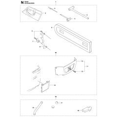 Husqvarna 339XP Accessories