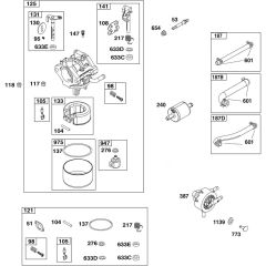 Carburettor Assembly for Briggs