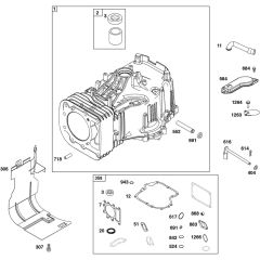 Cylinder Assembly for Briggs & Stratton