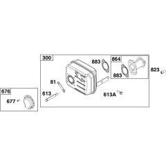 Exhaust System for Briggs & Stratton