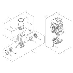 Shindaiwa 341AC Chainsaw Parts