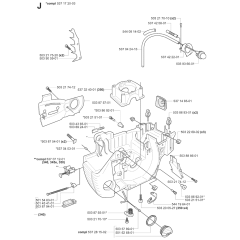 Crankcase Assembly for Husqvarna 345