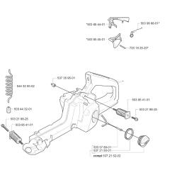 Fuel Tank Assembly for Husqvarna