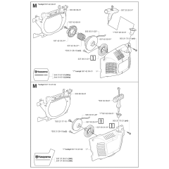 Starter Assembly for Husqvarna