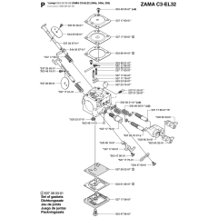 Carburetor Assembly for 345e