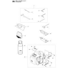 Accessories for Husqvarna 345FX