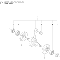 Crankshaft Assembly for 345R