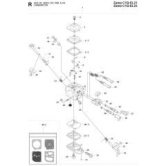 Carburetor Assembly for 345R
