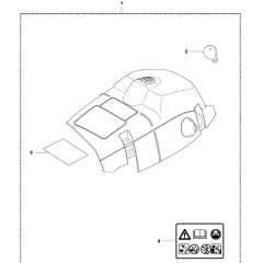 Cylinder Cover for Husqvarna 346XP