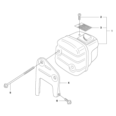 Muffler Assembly for 346XP