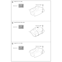 Cylinder Cover for Husqvarna 350