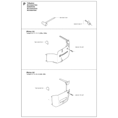 Husqvarna 350 Chainsaw Parts
