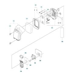 Air Filter for Husqvarna 350BF
