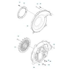 Fan Assembly for Husqvarna 350BF