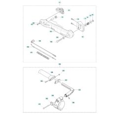Handle Assembly for Husqvarna