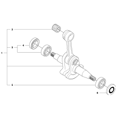Crankshaft Assembly for Husqvarna