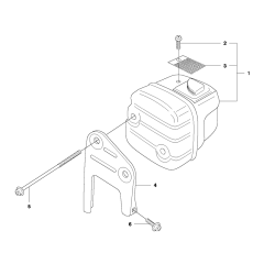 Muffler Assembly for Husqvarna 353