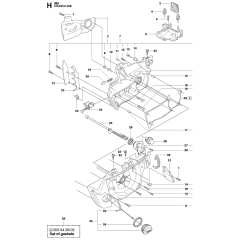 Crankcase Assembly Husqvarna 353