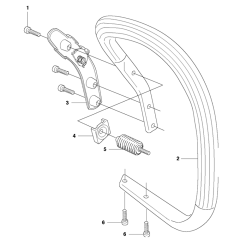 Handle & Controls for Husqvarna 353
