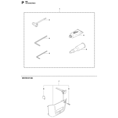 Husqvarna 353 Chainsaw Accessories