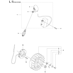 Ignition System for Husqvarna 355FX