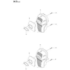 Muffler Assembly for 355FXT