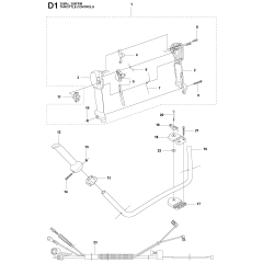 Throttle Controls for Husqvarna 355RX