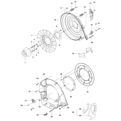 Fan Assembly for Husqvarna 356BT