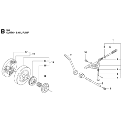 Clutch & Oil Pump Assembly