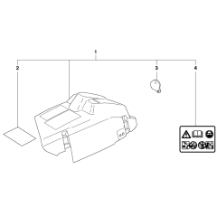 Cylinder Cover for Husqvarna 359