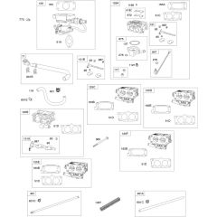 Carburettor Assembly for Briggs