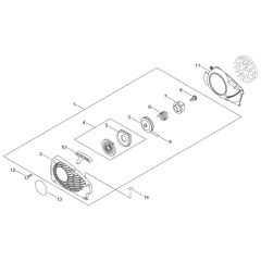 Recoil Starter for Shindaiwa 362WS