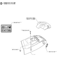 Cylinder Cover for Husqvarna 362XP