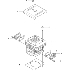 Cylinder Assembly for Husqvarna 370BFS