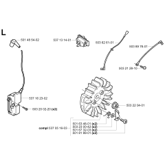 Ignition System for Husqvarna 371K