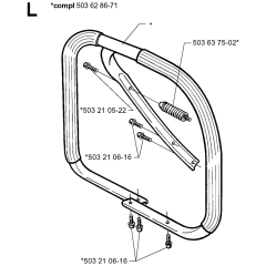 Handle-1 Assembly for 371XP
