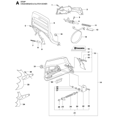Chain Brake & Clutch Cover