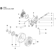 Clutch & Oil Pump Assembly
